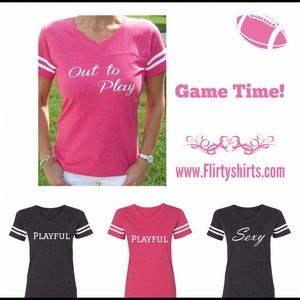 Ladies Football Tee
